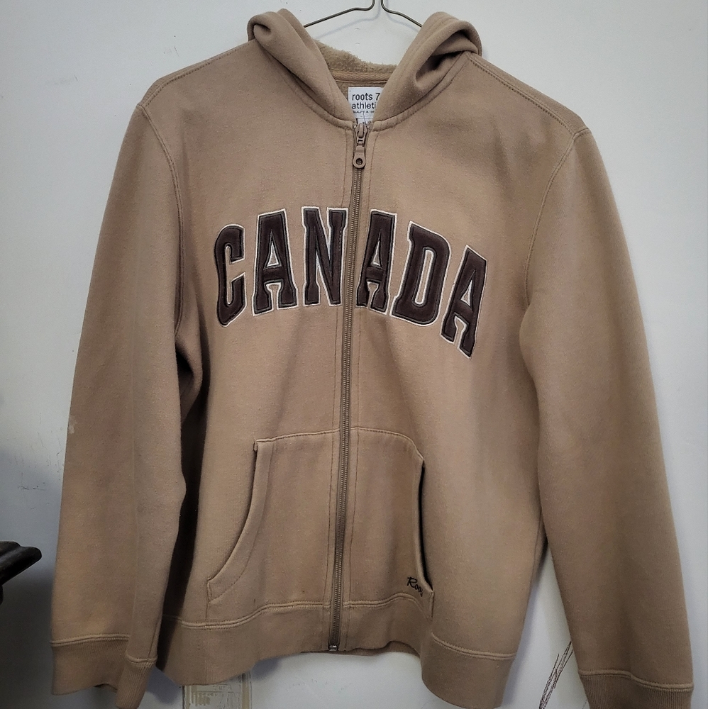 Brown Zip Up Hoodie